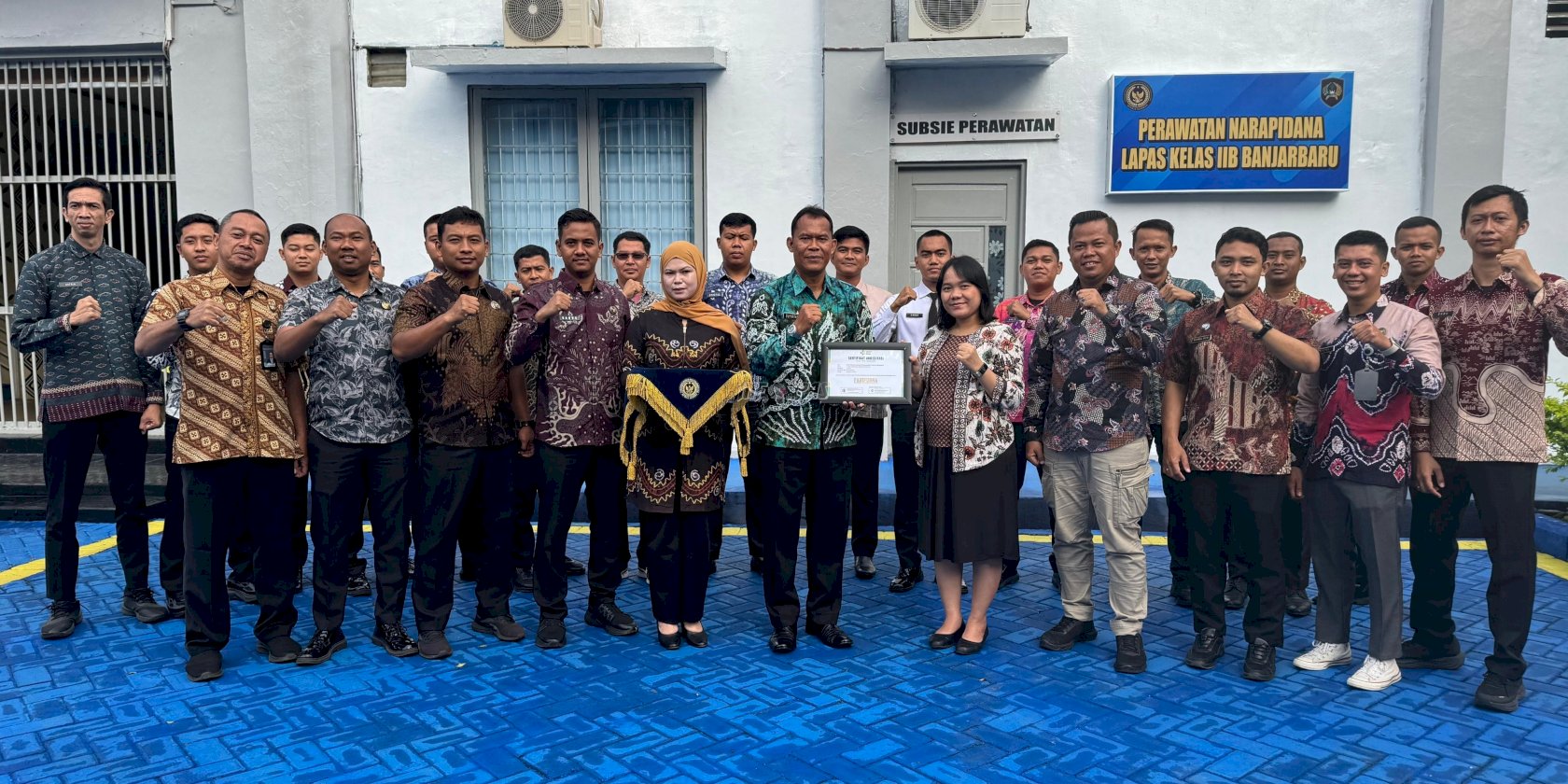 Klinik Pratama Lapas Banjarbaru Raih Akreditasi Paripurna dari Kemenkes RI 