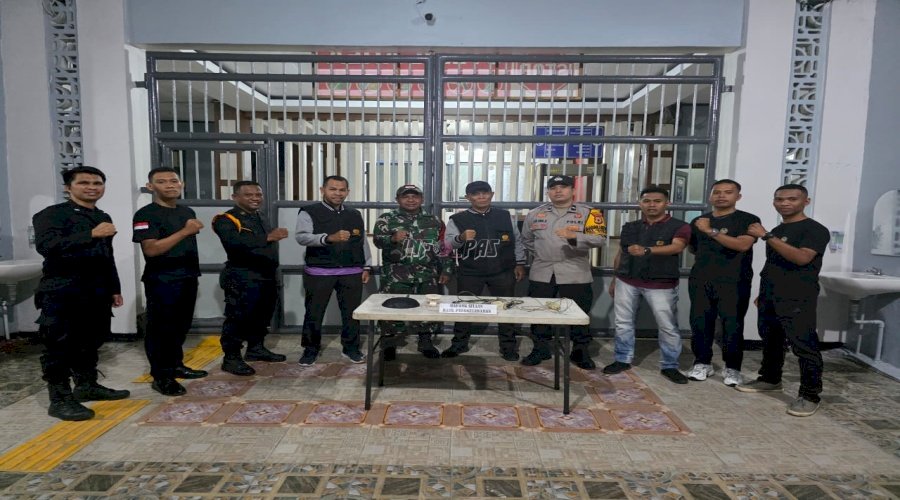 Lapas Ambon Laksanakan Penggeledahan Insidentil bersama Babinsa dan Bhabinkamtibmas
