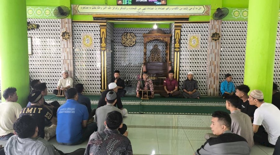 Lapas Sarolangun Bina Kepribadian Warga Binaan lewat Pengajian dan Tausiah Agama