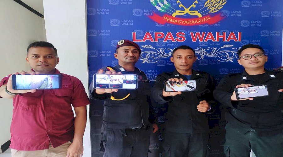 ESS CCTV Berbasis Handphone, Inovasi Lapas Wahai Perketat Sistem Keamanan