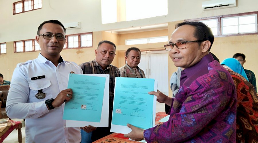 Kepala LPKA Muara Bulian Teken MoU dengan Rektor UGK Muara Bulian