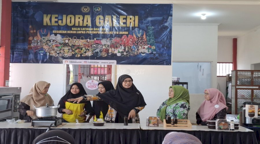 Lapas Perempuan Jambi Gelar Pelatihan Pembuatan Cuka Pempek dari Gula Sawit