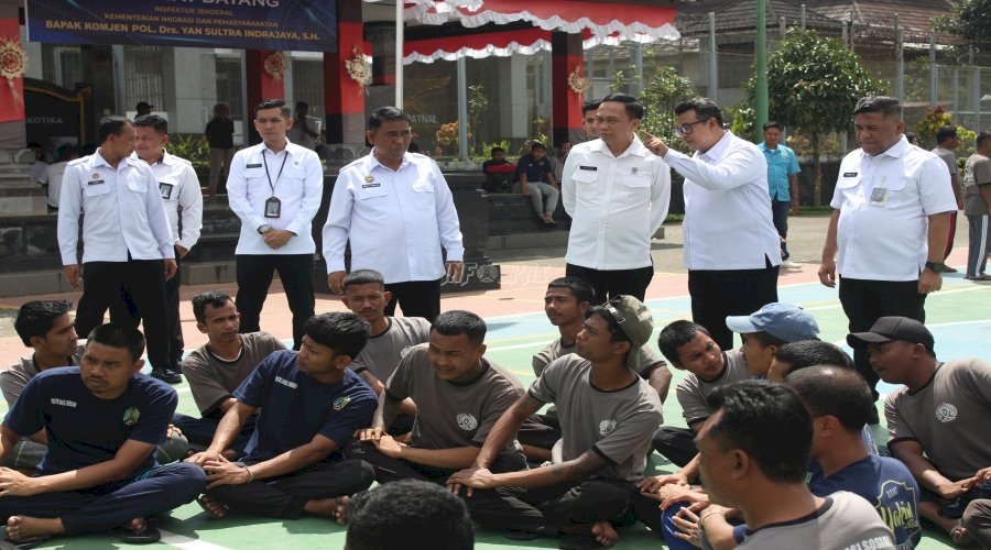 Program Ketahanan Pangan di Lapas Narkotika Bangli Tuai Pujian Irjen Kemenimipas