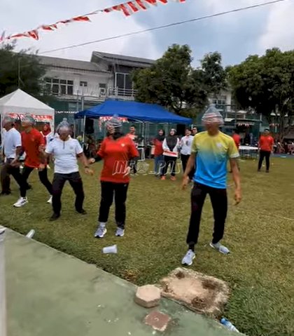 Unik dan Penuh Keseruan Warnai Lomba Tradisional di Lapas Cibinong