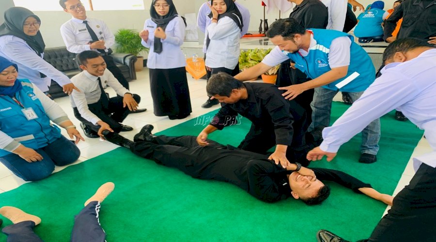 Lapas Wonogiri bersama RSUD Wonogiri Gelar Pelatihan BHD dan Penandatanganan PKS