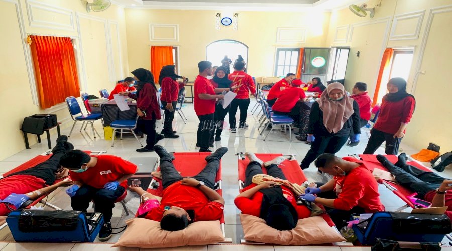 Rayakan Kemerdekaan dengan Peduli Sesama, Lapas Wonogiri Gelar Donor Darah dan Cek Kesehatan Gratis