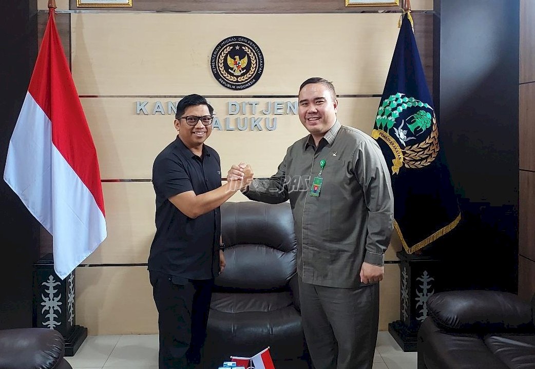 Perkuat Sinergi, Kakanwil Ditjenpas Maluku Terima Kunjungan Hakim Tipikor Ambon