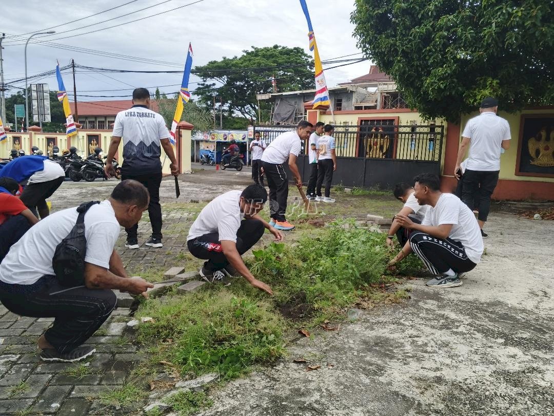 Gerakan Nasional Klien Pemasyarakatan Peduli, Lapas Ternate Ambil Bagian