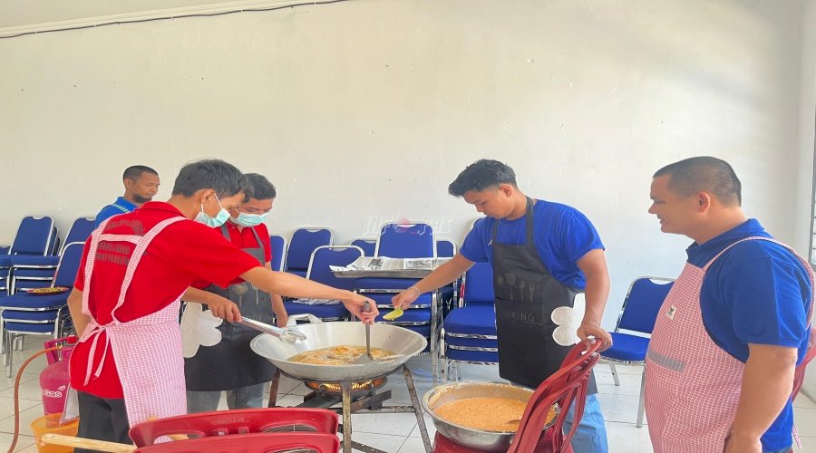 Masuki Pelatihan Tata Boga Hari Ke-7, Warga Binaan Lapas Muara Tebo Praktik Buat Gorengan