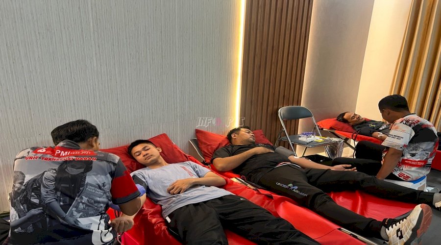 Pemasyarakatan Sulteng Rayakan Kemerdekaan lewat Aksi Donor Darah
