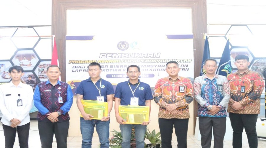 Pembukaan Program Rehabilitasi Pemasyarakatan 2025, Komitmen Lapas Narkotika Karang Intan dalam Pemulihan Warga Binaan