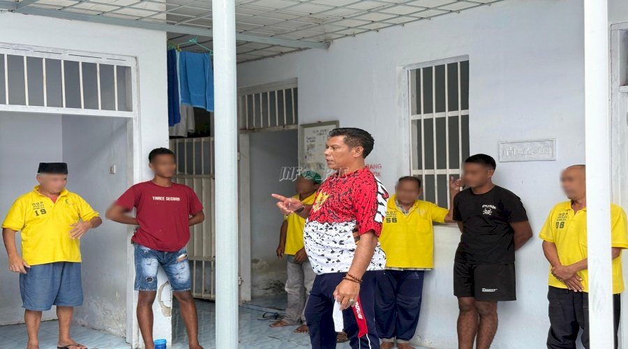 Sapa Warga Binaan, Lapas Namlea Gaungkan Berantas Halinar