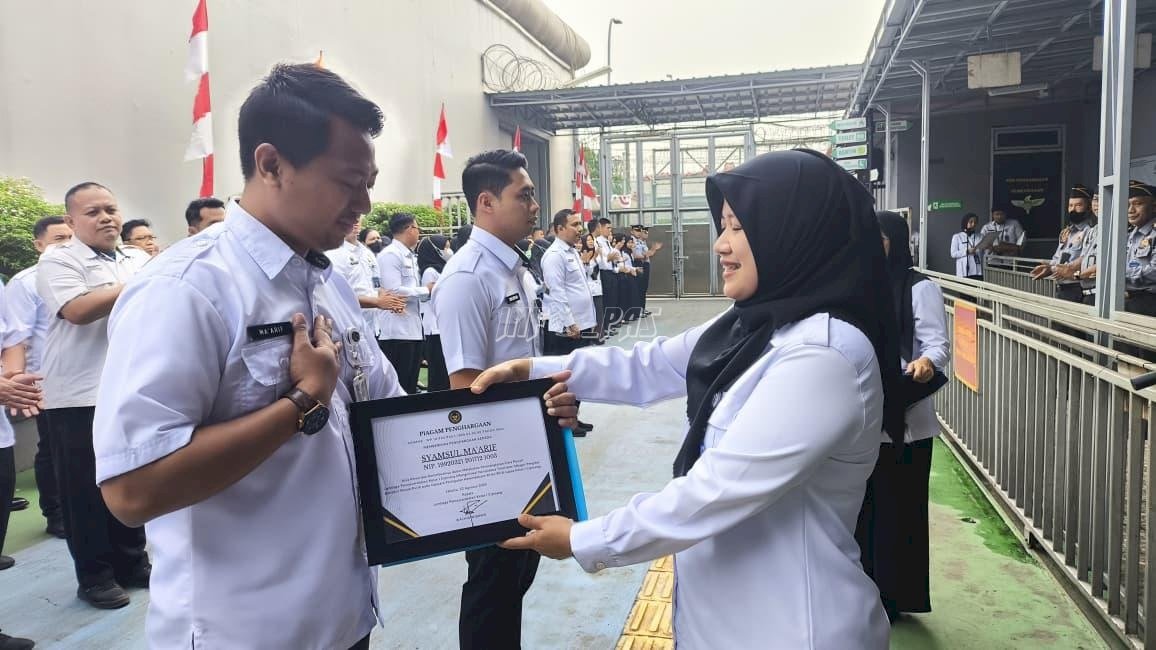 Pegawai Berprestasi Dorong Layanan Publik Unggul di Lapas Cipinang