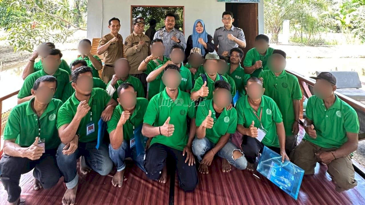 Pastikan Pembinaan Efektif, Lapas Narkotika Muara Sabak Gelar Ujian Kompetensi Jagung Hibrida