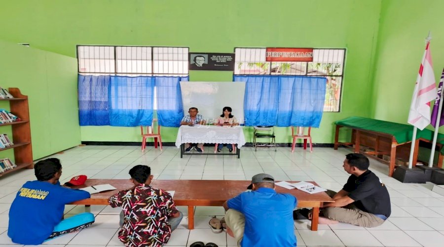 Lapas Ambon Fasilitasi Warga Binaan dalam Program Belajar Kejar Paket