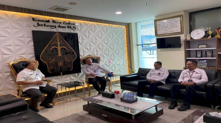 Kanwil Ditjenpas Jateng Jajaki Potensi Kerja Sama dengan Kanwil DJBC Jateng dan DIY