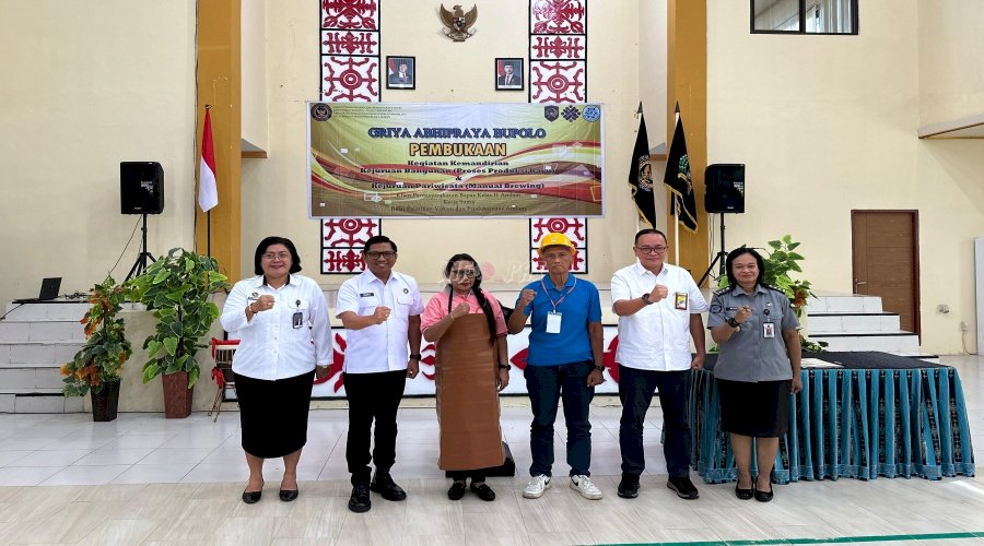 Bersama BPVP, Bapas Ambon Adakan Pelatihan Kemandirian untuk Klien