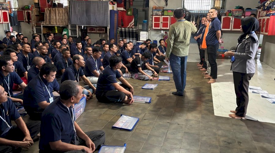Masuki Hari Kedua, Peserta Rehabilitasi di Lapas Jambi Fokus Pembinaan Mental, Rohani, dan Penguatan Karakter