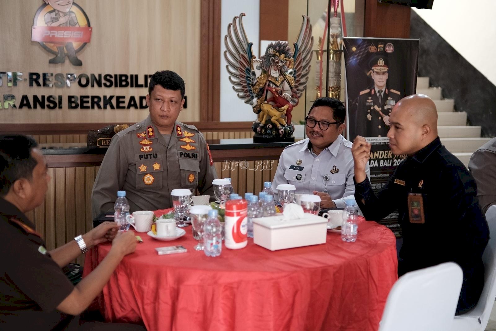 Jaga Kamtibmas, Lapas Tabanan Perkuat Sinergi Lewat Coffee Morning bersama APH