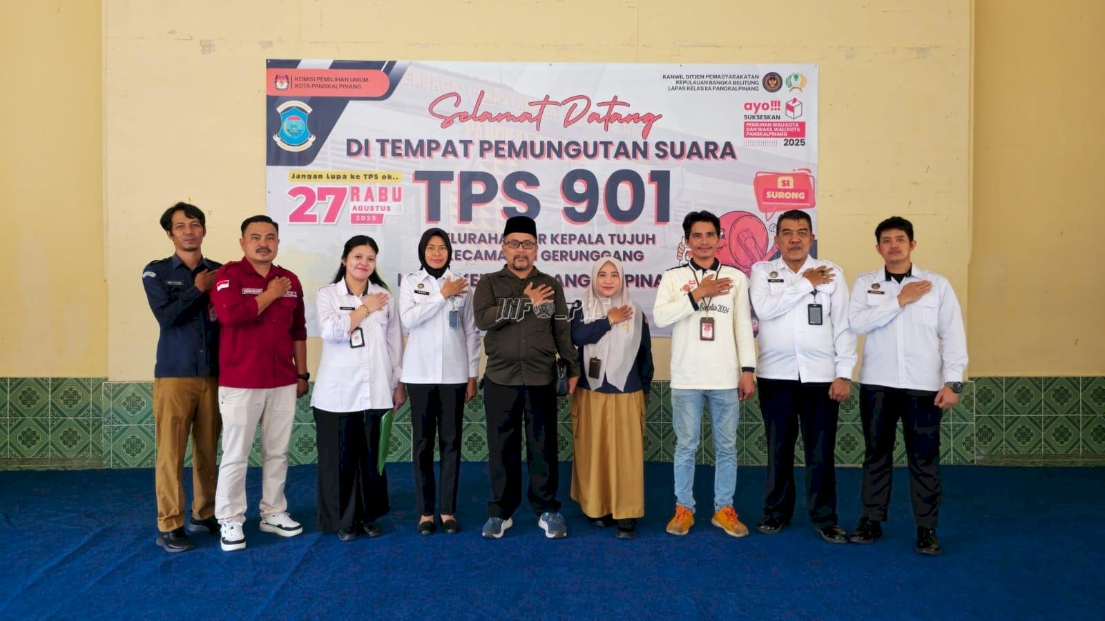 TPS Khusus 901 Lapas Pangkalpinang Siap Gelar Pilkada Ulang 2025