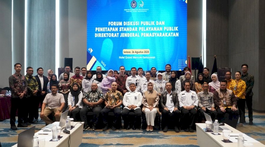 Forum Diskusi Publik Ditjenpas Tetapkan Standar Pelayanan Pemasyarakatan