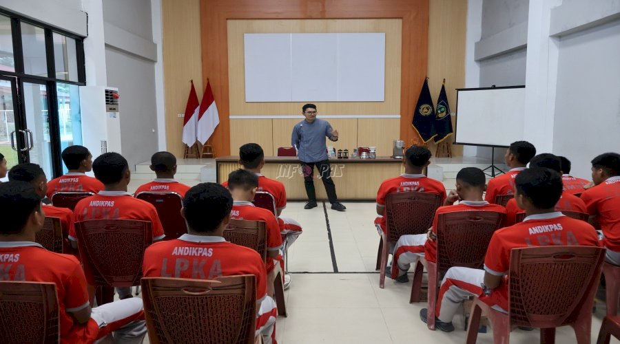 LPKA Ambon Bekali Anak Binaan dengan Teori Meracik Kopi