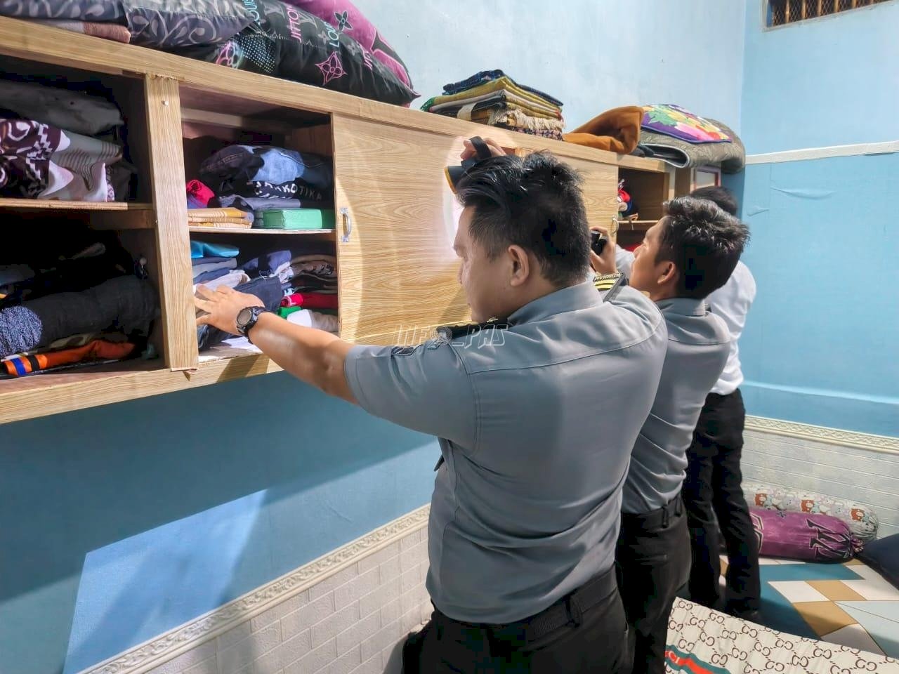 Gelar Razia Malam, Lapas Narkotika Muara Sabak Tingkatkan Keamanan & Ketertiban