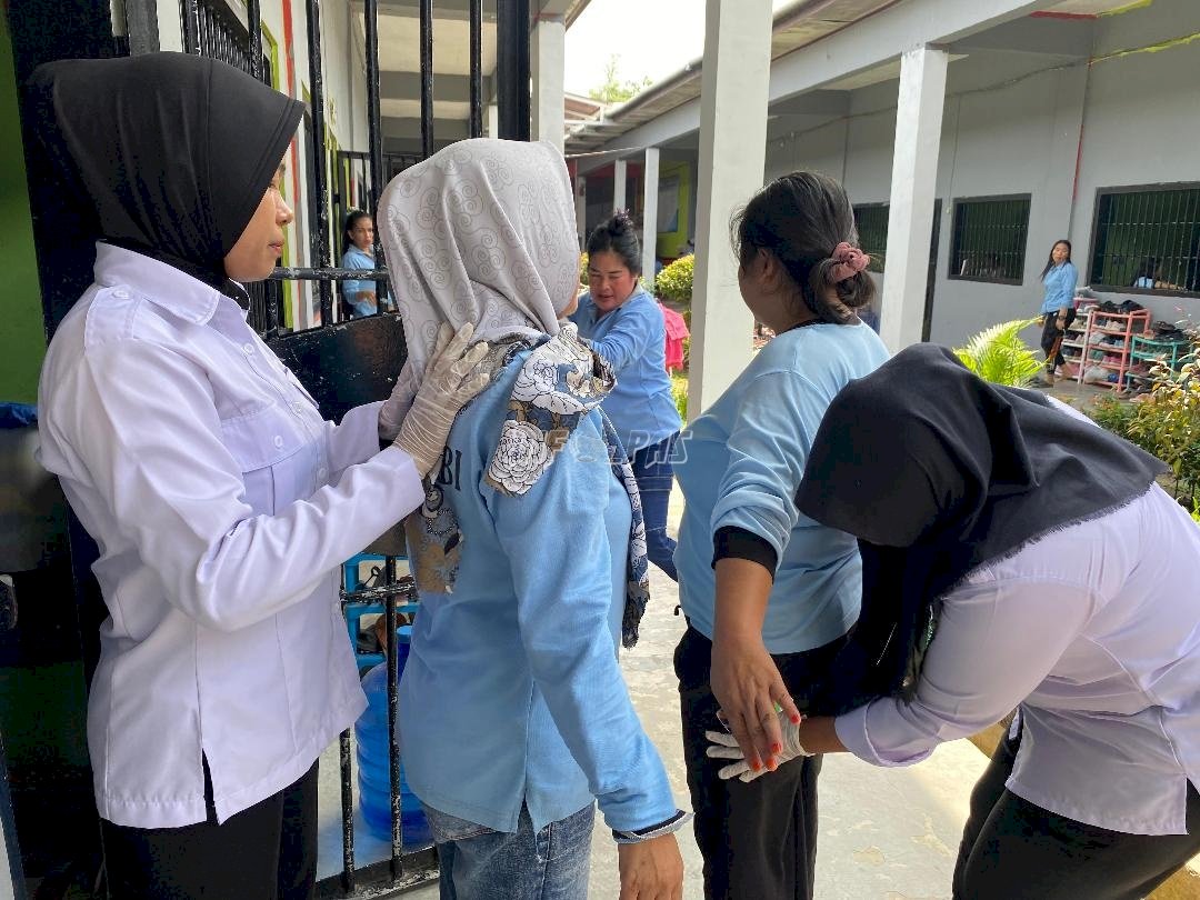 Lapas Perempuan Jambi Gelar Razia, Pastikan Lingkungan Tetap Kondusif