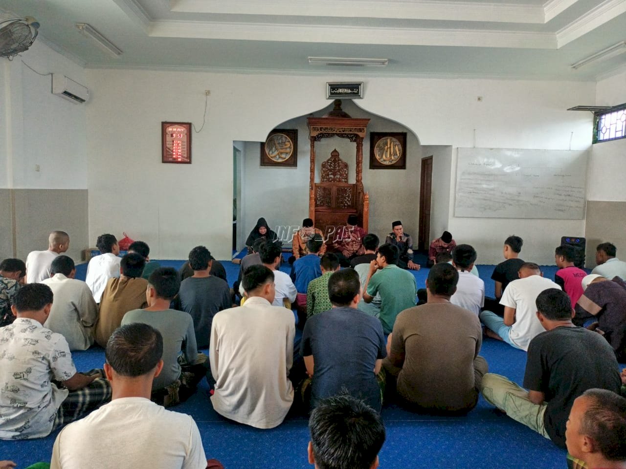 Tingkatkan Iman Anak Binaan, LPKA Medan Gandeng Pokjaluh Gelar Pengajian Kedudukan Salat