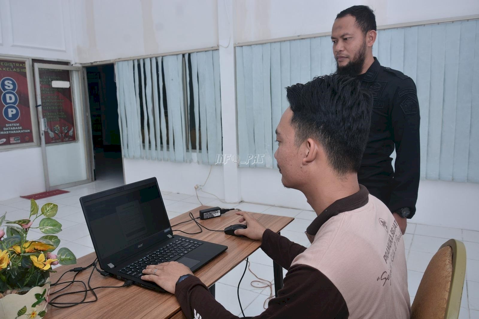 Warga Binaan Lapas Narkotika Muara Sabak Ikuti Ujian ANBK Kejar Paket B