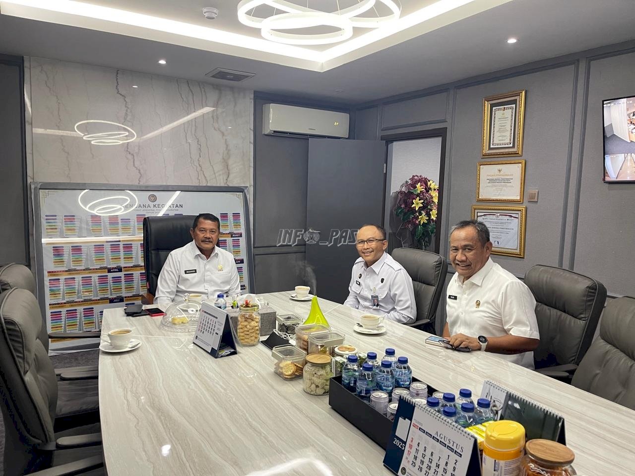 Perkuat Sinergi dengan Pusat, Kakanwil Ditjenpas Aceh Koordinasi Strategis ke Ditjenpas
