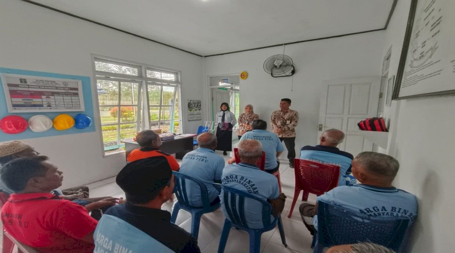 Lewat ‘Jumpa Kesan’, Lapas Piru Pastikan Kesehatan Warga Binaan Lansia dan Disabilitas Tetap Terjaga