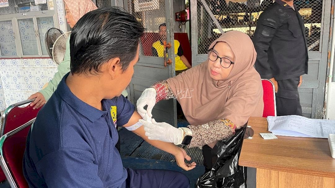 Rutan Kebumen Rutin Gelar VCT, Cegah Penyakit Menular