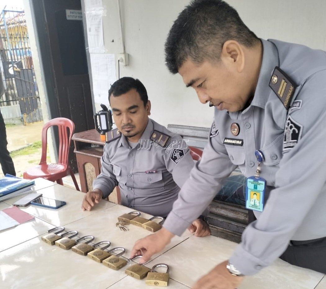 Optimalisasi Perawatan Gembok, LPKA Muara Bulian Perkuat Keamanan