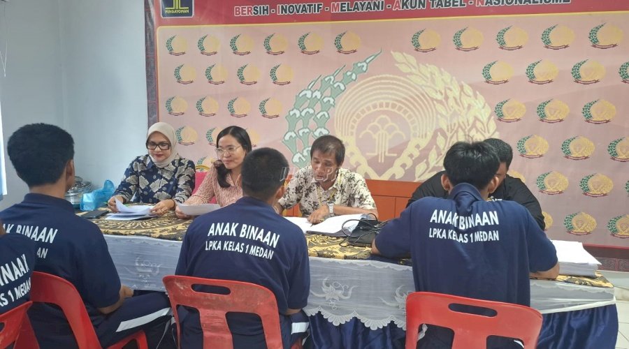 LPKA Medan Terapkan Asesmen ASI Versi 3.0 untuk Rehabilitasi Anak Binaan