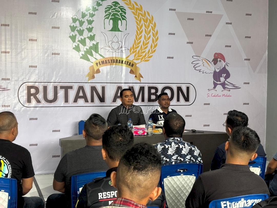 Menuju WBK, Karutan Ambon Instruksikan Perkuat Tugas Pengamanan