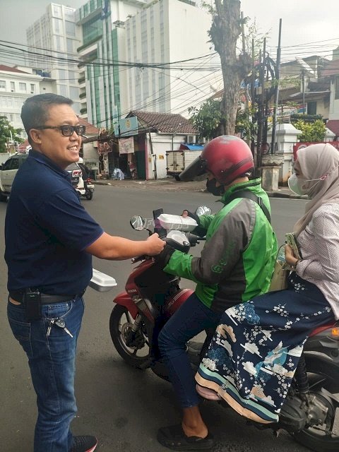 ‘Sabtu Berkah’ Rutan Jakarta Pusat, Bagikan 100 Box Makanan kepada Masyarakat