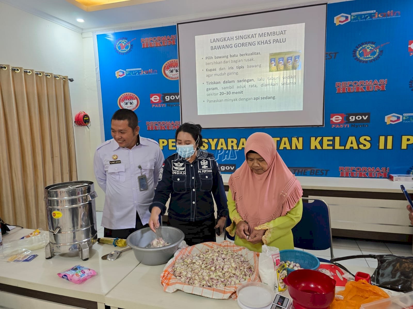 Kanwil Ditjenpas Sulteng Dorong Kemandirian Klien Lewat Kolaborasi UMKM
