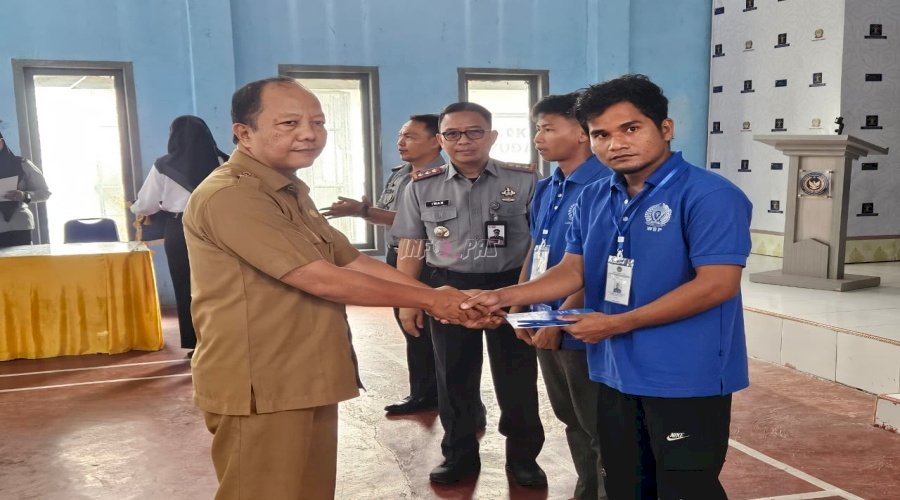Konsistensi Pembinaan, Lapas Kuala Tungkal Buka Pelatihan Budidaya Ayam Kampung