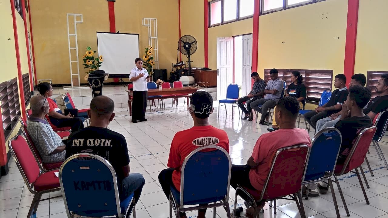 Pembinaan Kerohanian Lapas Tual, Tingkatkan Keimanan & Tanamkan Toleransi Warga Binaan