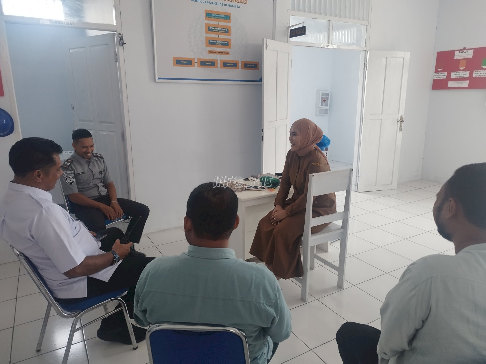 Tingkatkan Layanan Kesehatan, Lapas Namlea Komitmen Raih Akreditasi Klinik