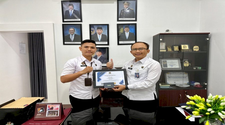 Humas Kanwil Ditjenpas Aceh Raih Juara 1 Lomba Desain Poster Infografis Tingkat Nasional