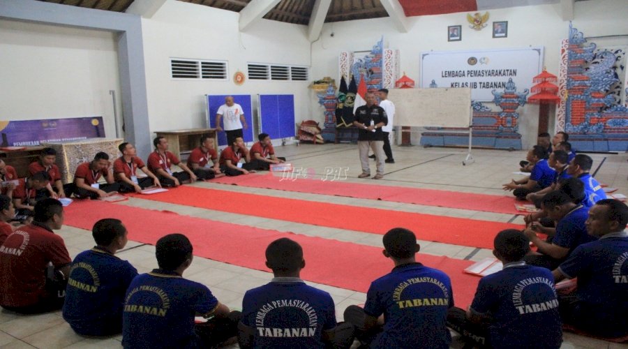 Semangat Pulih dari Kecanduan NAPZA, Warga Binaan Lapas Tabanan Jalani Program Rehabilitasi Pemasyarakatan