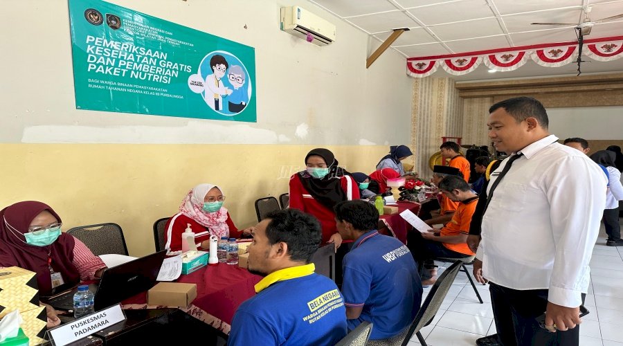 Rutan Purbalingga Gandeng Dinas Kesehatan Gelar Cek Kesehatan Gratis