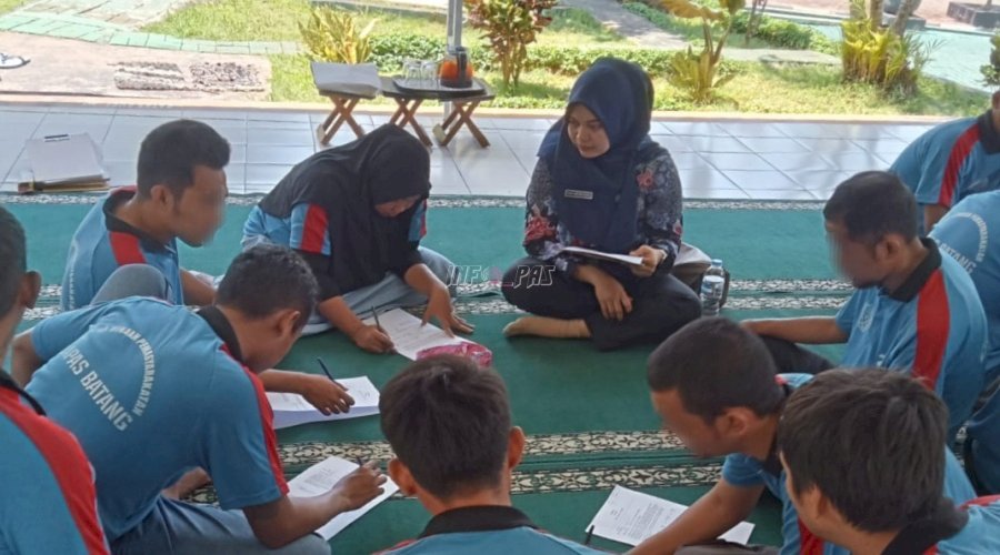 Lapas Batang dan BNNK Batang Laksanakan Asesmen WHO QOL-BREF bagi Warga Binaan Peserta Rehabilitasi