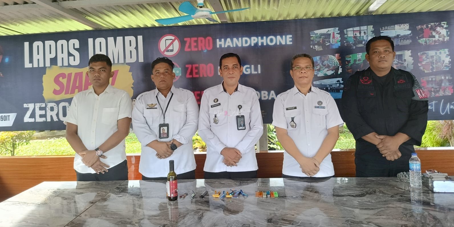 Razia Blok Hunian di Lapas Jambi, Tingkatkan Keamanan dan Ketertiban
