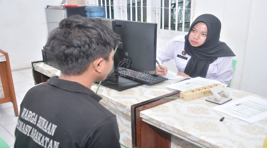 Cegah Penyakit Menular, Lapas Narkotika Muara Sabak Gelar Skrining ACF-TBC bagi Warga Binaan