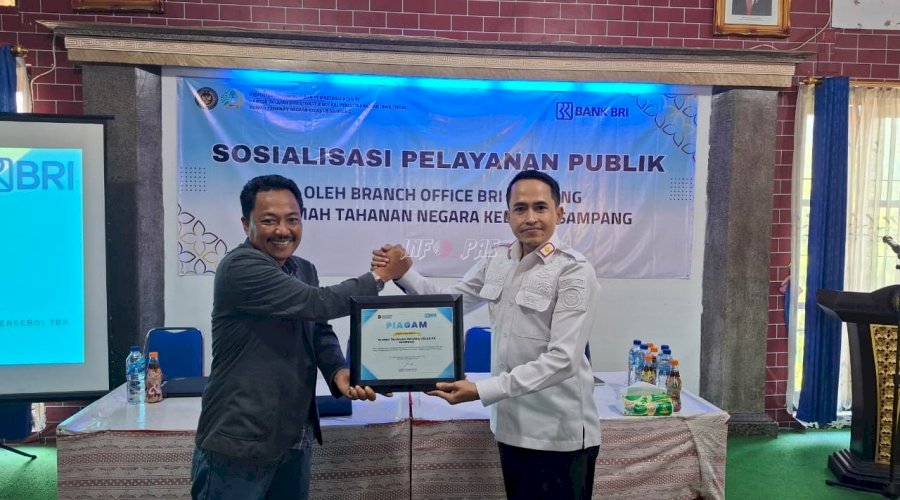 Rutan Sampang dan BRI Sampang Sepakati PKS serta Gelar Sosialisasi Pelayanan Publik