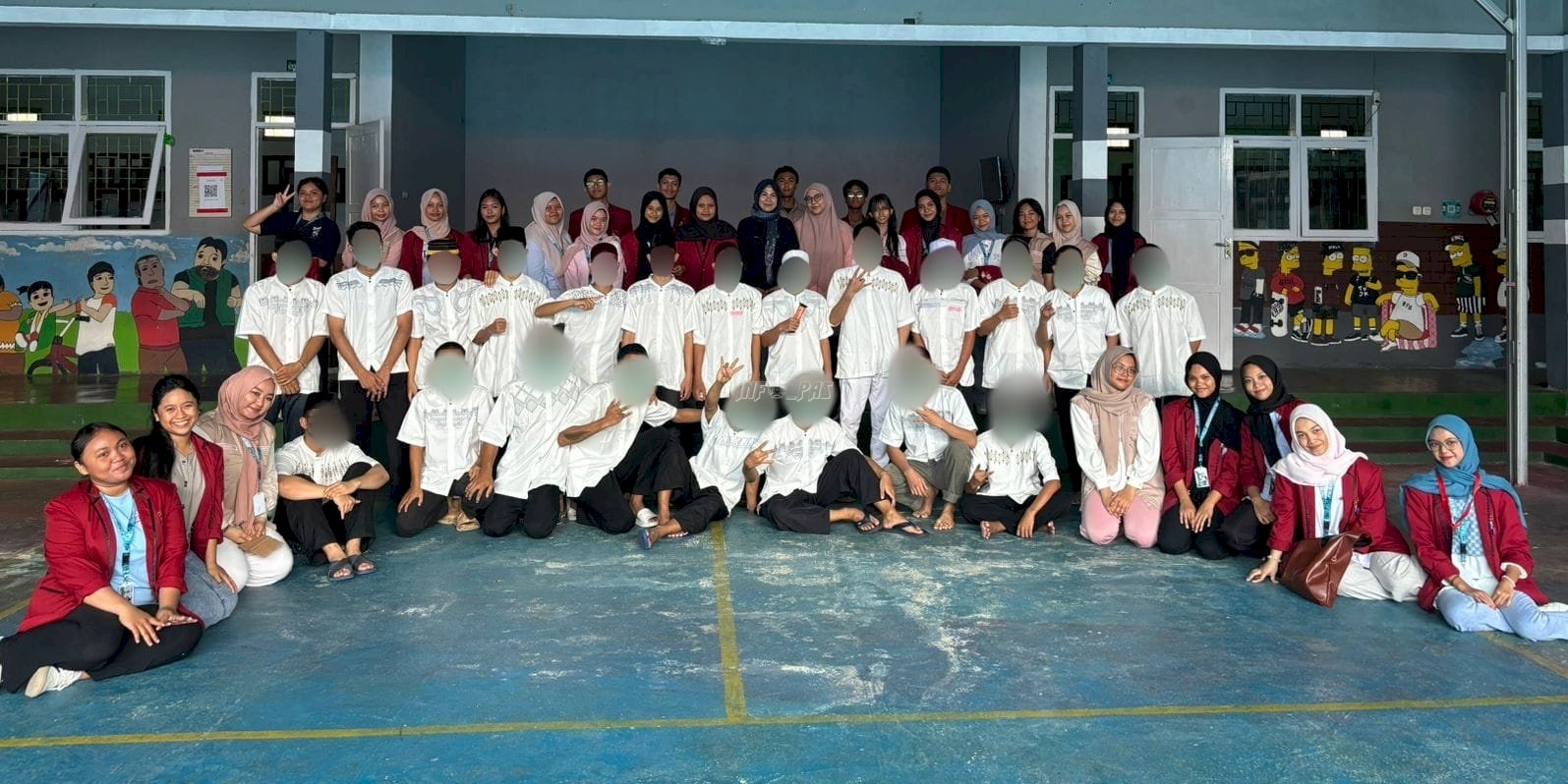 LPKA Palu - SMANSA Palu Jalin Persahabatan Teman Sebaya