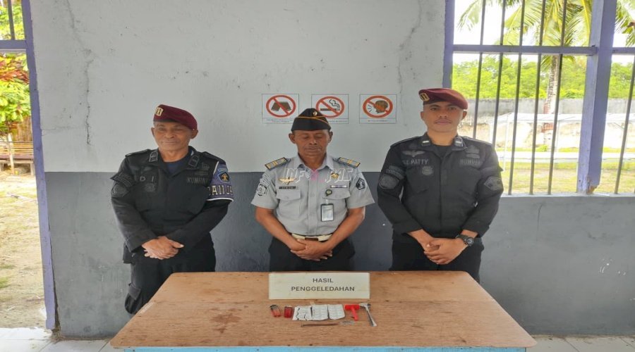 Lapas Geser Gelar Penggeledahan Intensif, Wujudkan Stabilitas Kamtib